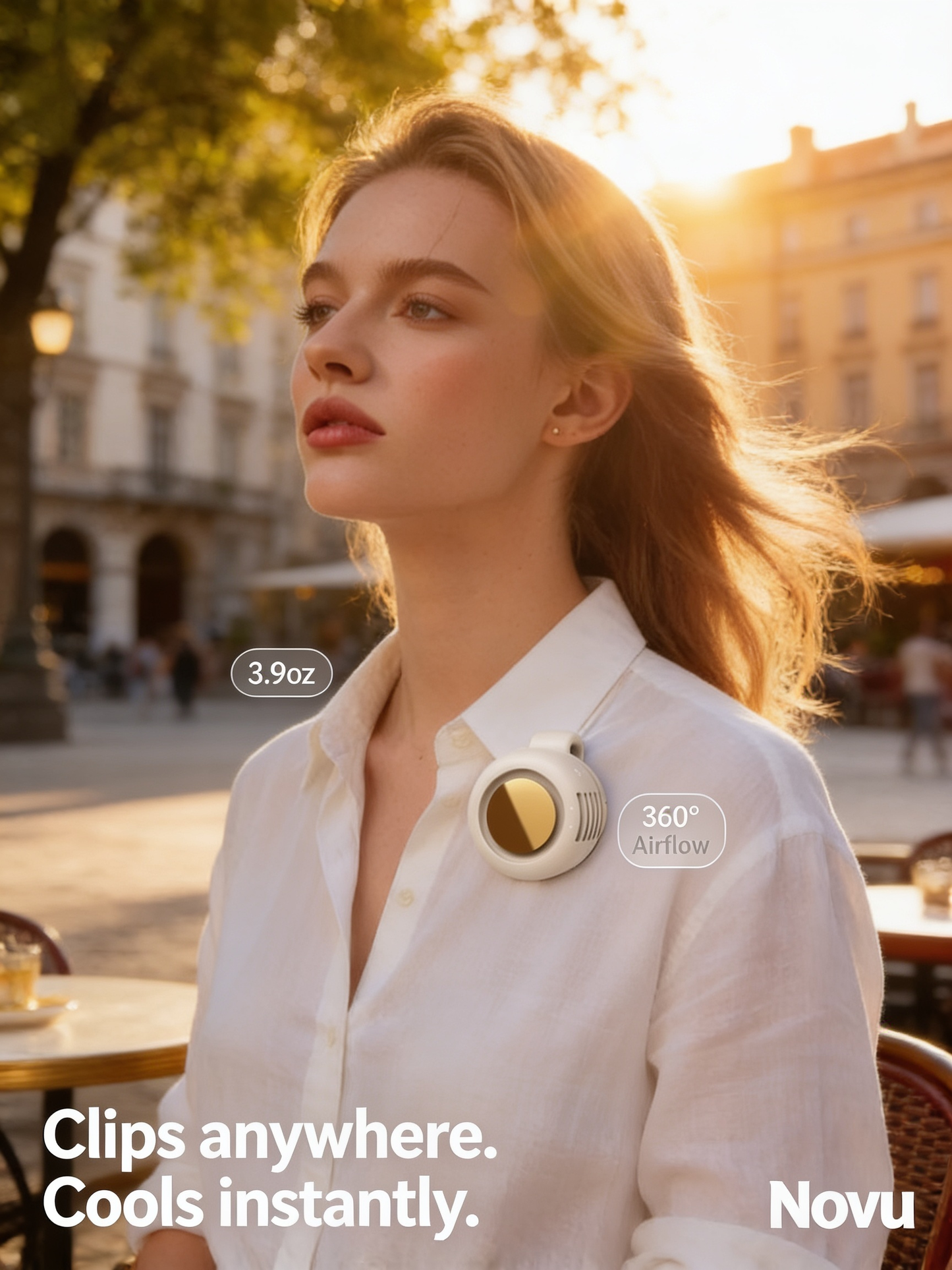 Novu™ Small Portable Fan Clip On