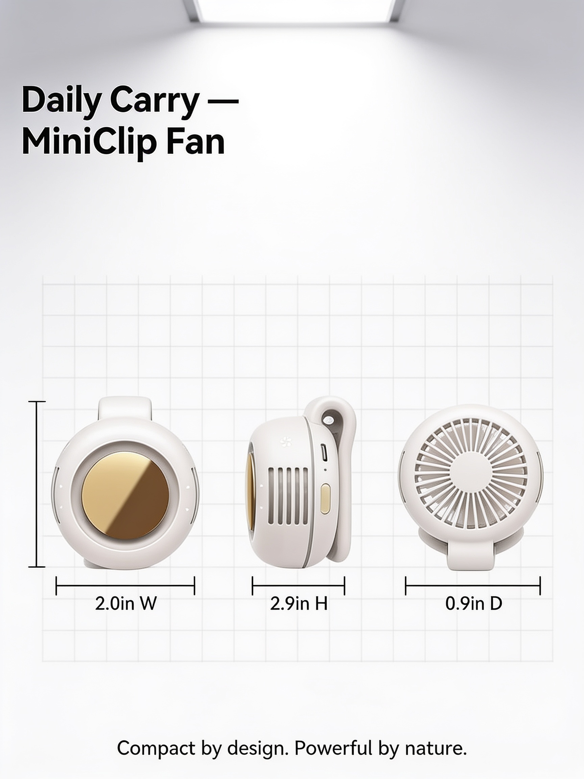 Novu™ Small Portable Fan Clip On